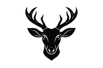 Naklejka premium deer head