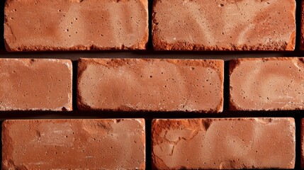 Obraz premium Red Brick Wall Background, for brickwork background design