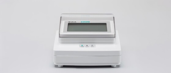 Fototapeta premium An advanced scale accurately measuring small masses with a digital display