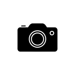 Photo camera vector icon Vector illustration 
