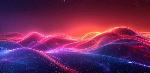Abstract blue and purple background. Created with Generative AI