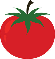 Tomato silhouette vector illustration design 