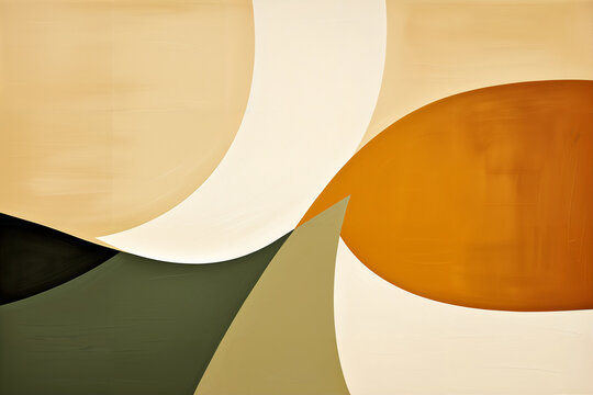 ASTRA: Organic Abstract Shapes in Earthy Tones
