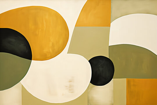 ASTRA: Organic Abstract Shapes in Earthy Tones
