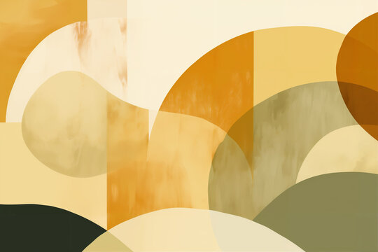 ASTRA: Organic Abstract Shapes in Earthy Tones