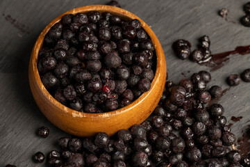 blueberry harvest frozen quickly to preserve vitamins