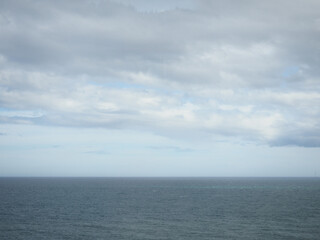 Obraz premium Scottish Lowlands sea view Dundee to Aberdeen