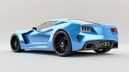 Future Concept Automotive Scene