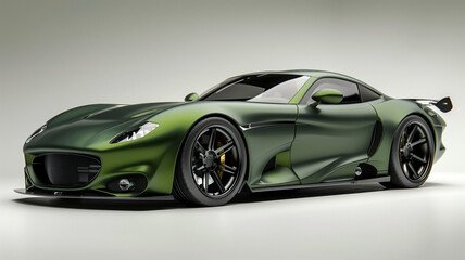 Fototapeta premium Future Concept Automotive Scene