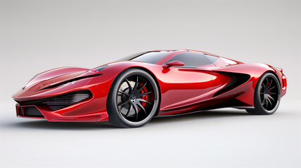 Fototapeta premium Future Concept Automotive Scene