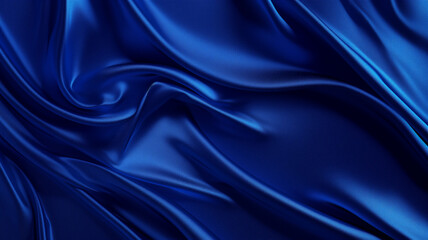 Obraz premium Abstract Minimalist Wave Silk Fabric