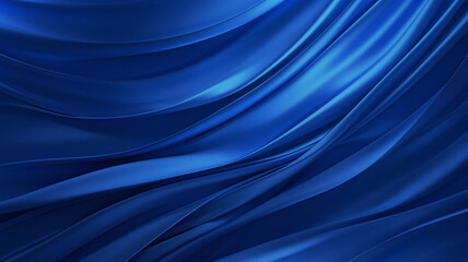 Naklejka premium Abstract Minimalist Wave Silk Fabric