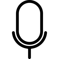 Linal black phone icons