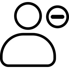 Linal black phone icons