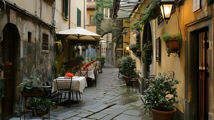 Traditional trattoria in Florence