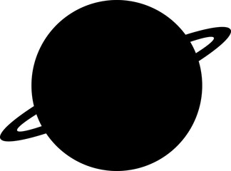 Black solid phone icon design