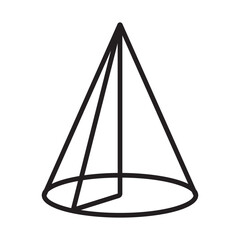 cone icon  symbol