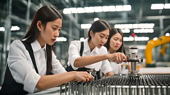Asian female engineers bring a unique perspective to industrial design and engineering