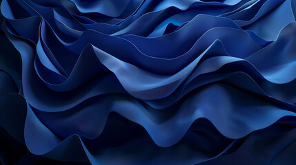 Obraz premium abstract wavy blue background
