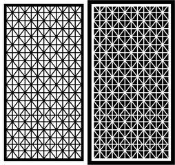 vector laser cutting abstrak , seamles, pattern
