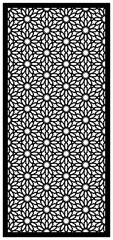 vector laser cutting abstrak , seamles, pattern
