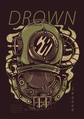 vector artwork seabed