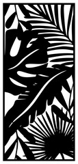 vector laser cutting abstrak , seamles, pattern