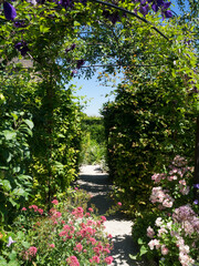 Obraz premium Yvoire 5 Senses garden