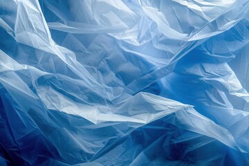 Obraz premium Artistic Blue Fabric Texture with Abstract Ripples