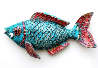 Colorful Fish Art Decoration
