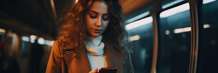 Students studying with mobile devices in public transport, cafes, outdoors, and homes