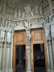 Lausanne Cathedral portal