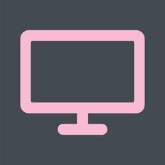 LCD Vector Icon