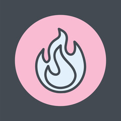 Fire Vector Icon