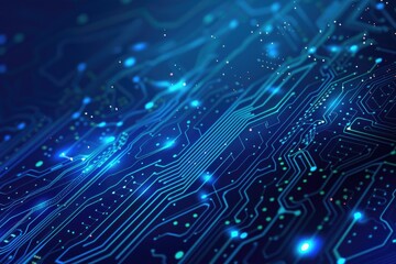 A detailed image of a computer circuit board showing various components and wires