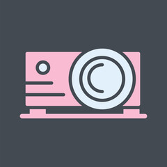 Projector Vector Icon