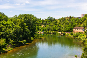 Méandre du Tarn à hauteur de Gaillac