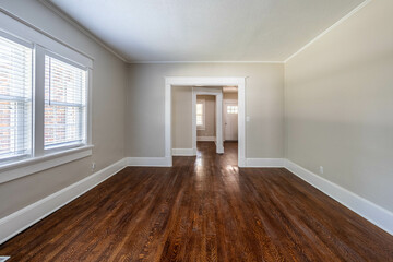 Fototapeta premium empty room with floor