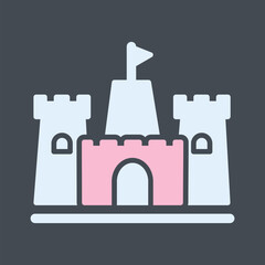 Sandcastle Vector Icon