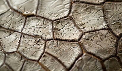 Fototapeta premium Crackled Texture Close-Up