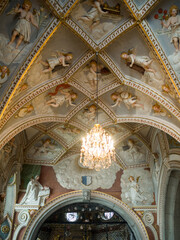 Celling detail of Luzern Franciscan Church