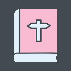 Obraz premium Directions Book Vector Icon