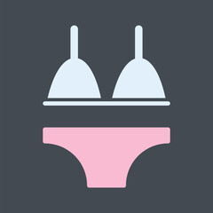 Bikini Vector Icon
