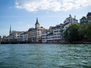 Obraz premium Limmat River in Zurich
