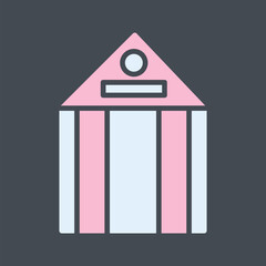 Museum Building II Vector Icon