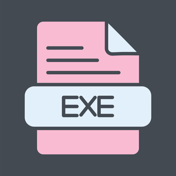 EXE Vector Icon