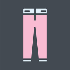 Men's Pants Vector Icon