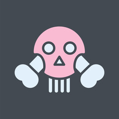 Bones Exhibit Vector Icon