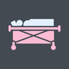 Stretcher Vector Icon