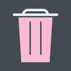 Garbage Vector Icon